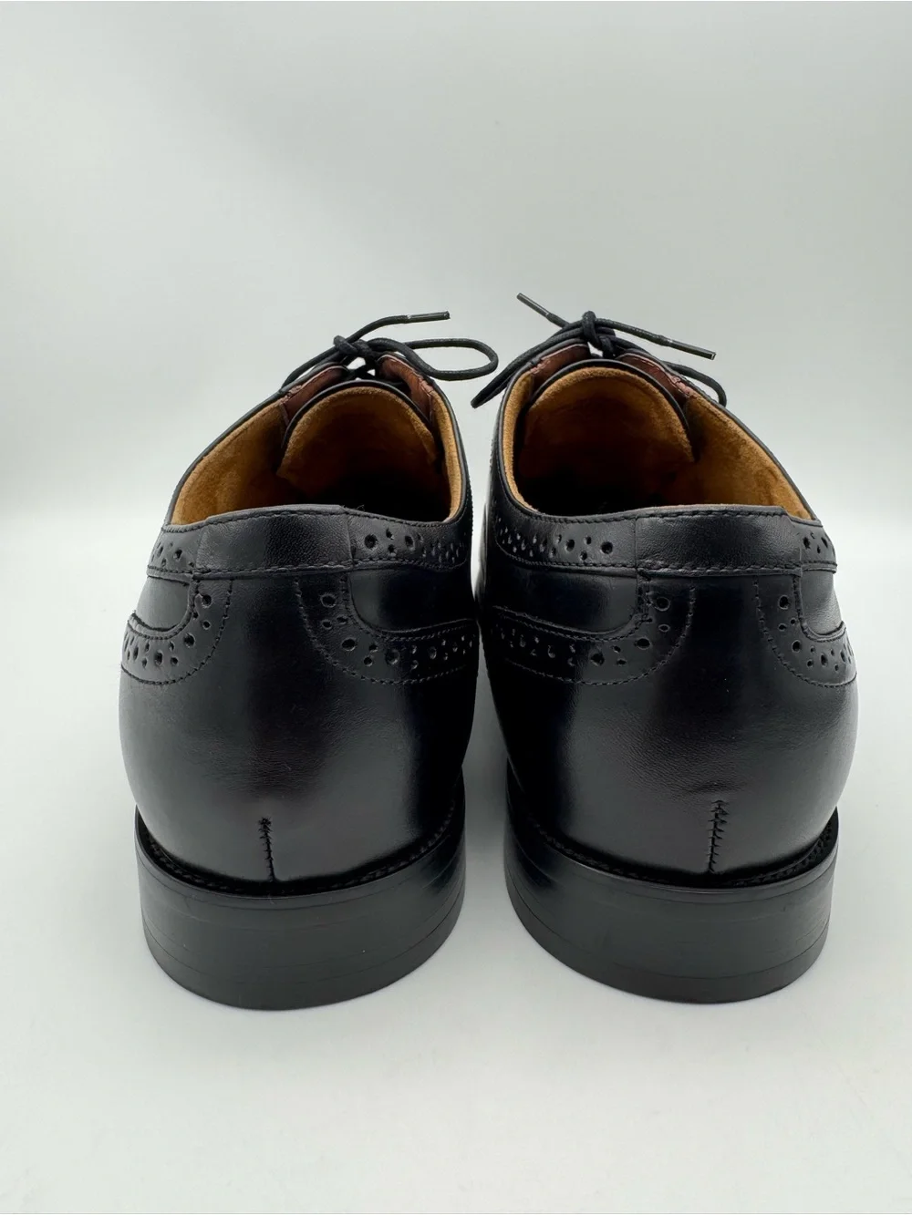 Florsheim Rucci Cap Toe Balmoral Oxford Black Dress Shoes Men's Size 13 W